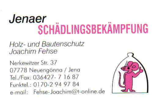 Sponsor Joachim Fehse